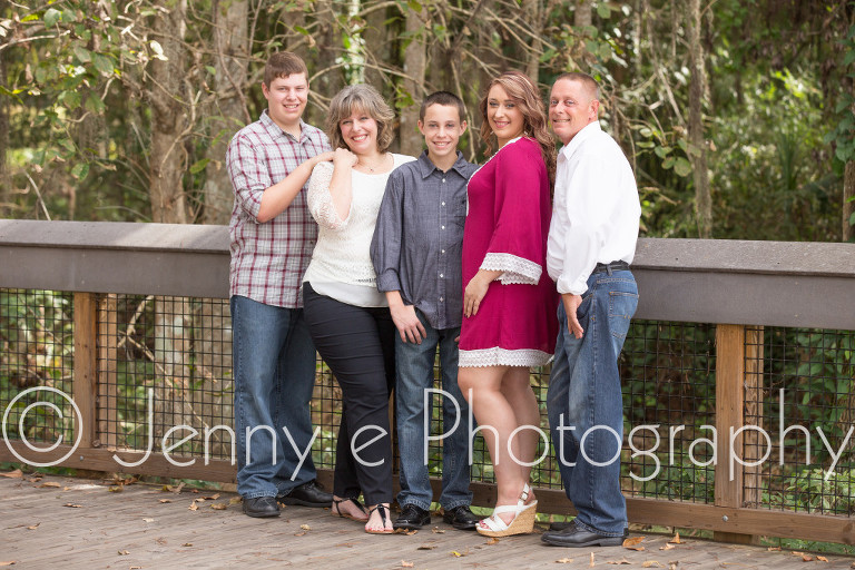 family photograph at silver springs state park